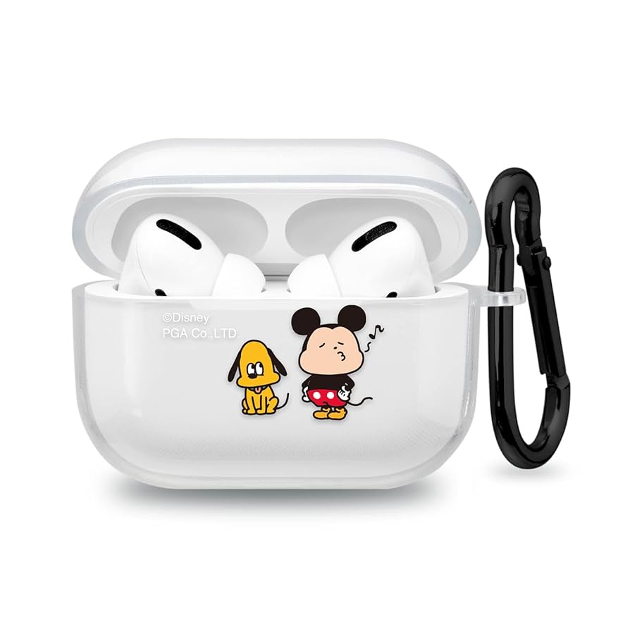 AirPods Pro 本体とミッキーケース 楽天市場】ディズニー AirPods Pro 第2世代 クリアケース TPU